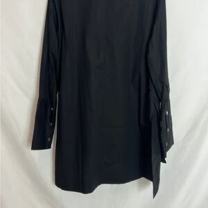 Zara WOMENS Black tunic asymmetrical Camisole Top.